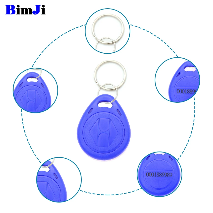 RFID 125 кГц EM4100 брелок Чип TK4100 теги 125 кГц только для чтения