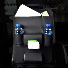 Vehemo искусственная кожа висит сумка Авто сиденье сумка мешок спинки сиденья Anti-Удар Pad авто сумка для хранения автомобильный протектор универсальный Путешествия