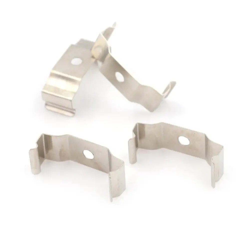 

4Pcs Stainless Iron T8 Fluorescent Tube Mounting Bracket Clips Fix Accessories Integrated T8 LED Tube Bracket Clips