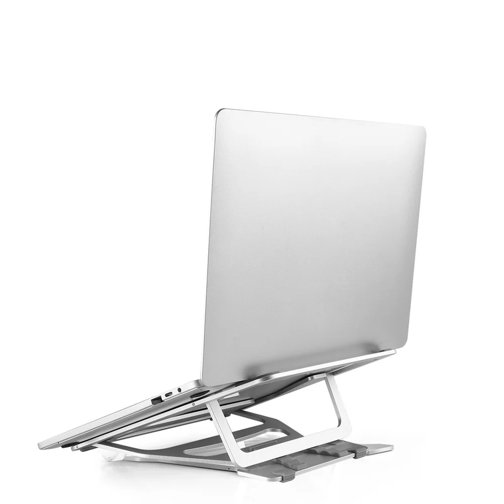 Universal Computer Laptop Stand for MacBook 12/13/15/17 inch Aluminum Cooling Portable Adjustable Stand Laptop Riser Universal Computer Laptop Stand for MacBook 12/13/15/17 inch Aluminum Cooling Portable Adjustable Stand Laptop Riser