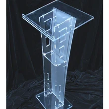 Напольные маленькие дешевые акриловые lectern оргстекло pulpit perspex rostrum акриловый Настольный lectern дешевые акриловые lectern
