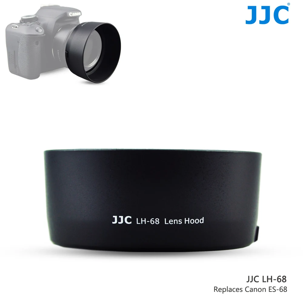 JJC LH-68 байонетная бленда объектива камеры для Canon EF 50 мм f/1,8 STM объектив заменяет ES-68