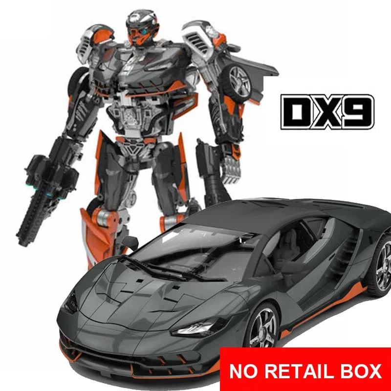 DX9 трансформация Hot Rod Soul MPM серии K3 LA HIRE Rodimus сплав фигурка Робот Игрушки - Цвет: No Retail Box