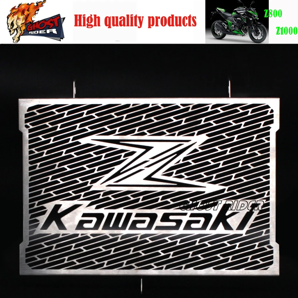 2016 New Arrival Stainless Steel Motorcycle radiator grille guard protection Kawasaki Z750 Z800 ZR800 Z1000 Z1000SX