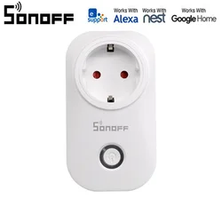 5pcs Sonoff S20 smart Power Socket EU Standard 2200W WiFi/Voice/ewelink remote control smart Alexa/google home automation kits 5pcs Sonoff S20 smart Power Socket EU Standard 2200W WiFi/Voice/ewelink remote control smart Alexa/google home automation kits