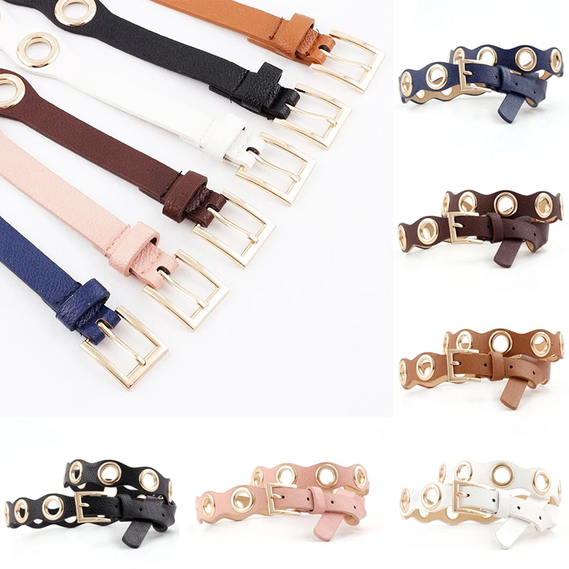 

2019 New Women's Belt European And American Fashion Eye-Shaped Gourd-Shaped Belt Student Youth Decorative Belt