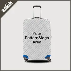 Индивидуальная Настройка вашего собственного логотипа дизайн багаж защитный чехол для 18-30 дюймов багажник чехол на чемодане для мужчин