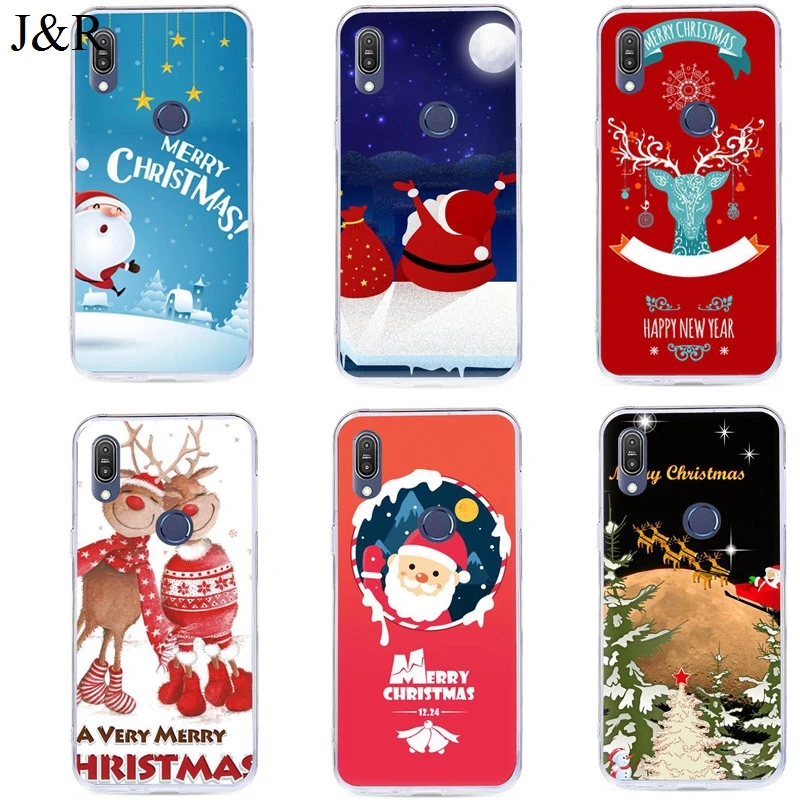 For Huawei P Smart Plus Case Silicone 3D Soft TPU Cute Cartoon Back Phone Cases Cover FIG-LX1 Christmas |