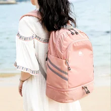 Независимая обувь рюкзак Одежда Упаковка Кубики путешествия Органайзер сумка водонепроницаемый большой емкости студенческий школьный мешочек аксессуары