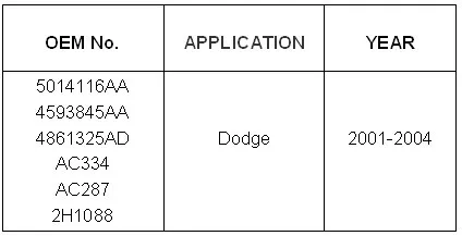 Автоматический IAC холостого хода клапан управления воздуха использовать OE NO. 5014116AA, 4593845AA, 4861325AD, AC334, AC287, 2H1088 для Dodge