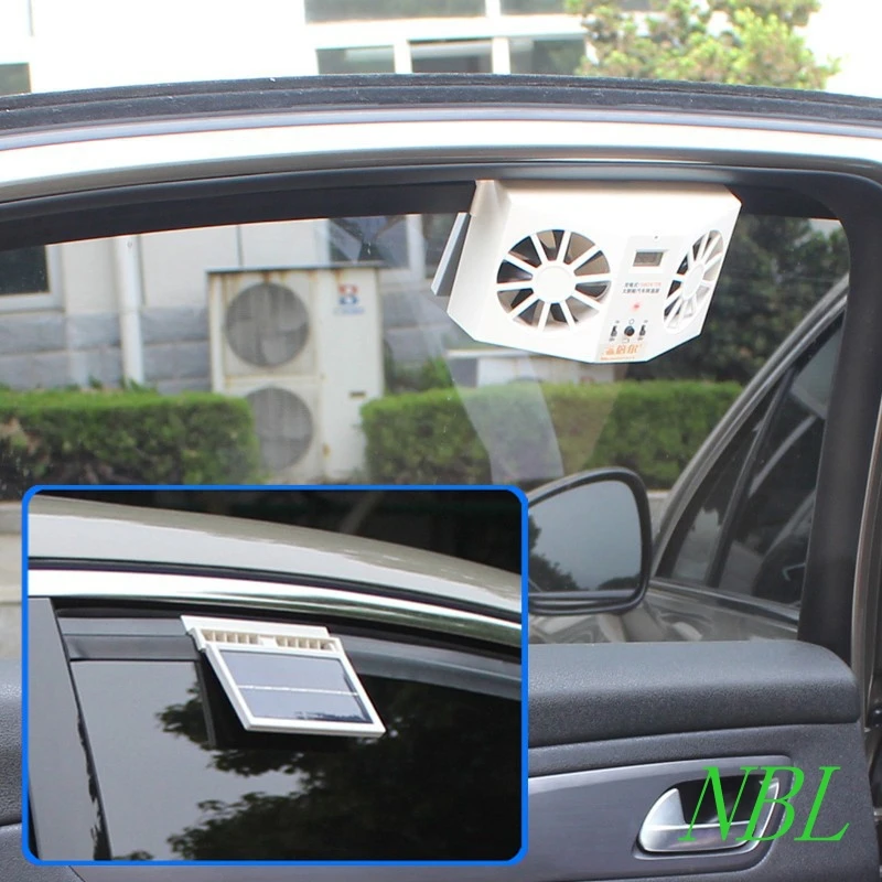 solar automatic car cooler