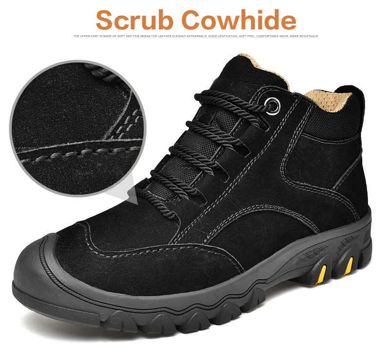Handmade Leather Hiking Shoes  (9)