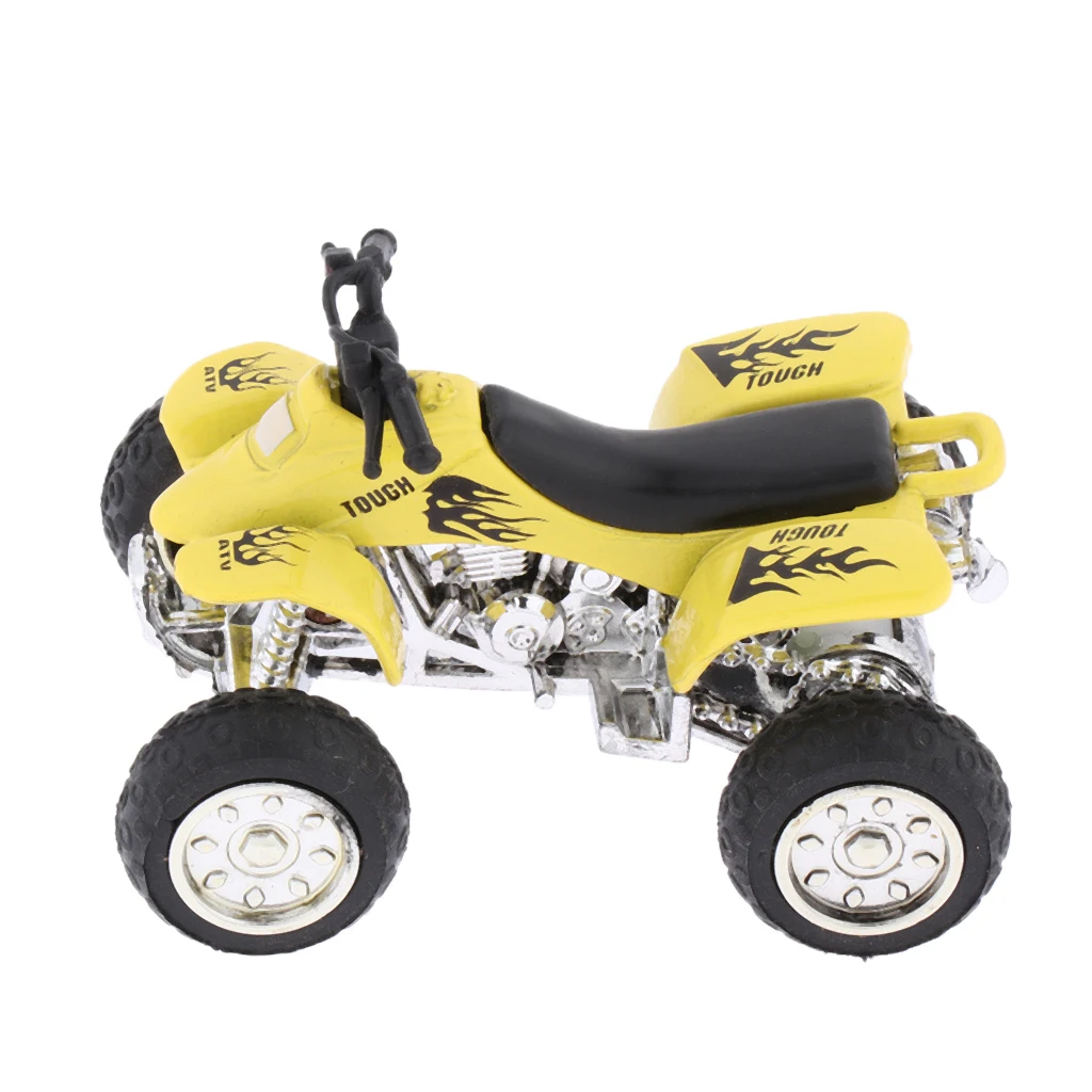  6 Colors Pull-back Mini Car Toy For Baby and Toddler Toy Children Vehicles Car Model For 1/72 Scale ATV Model Running Car Toy