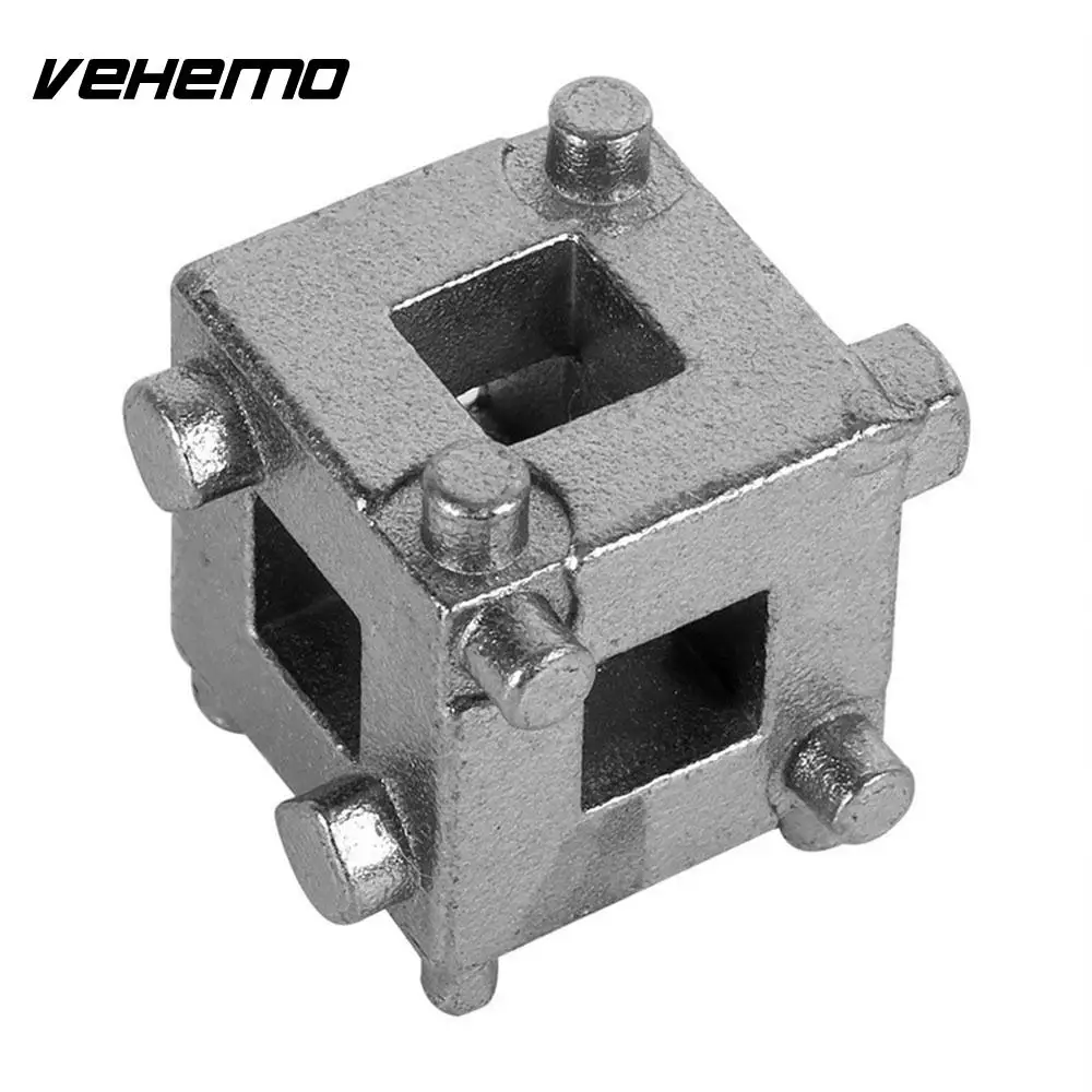 

Car Rear Disc Brake Piston Retractor Tool Aluminum Alloy Cube Calliper Adaptor