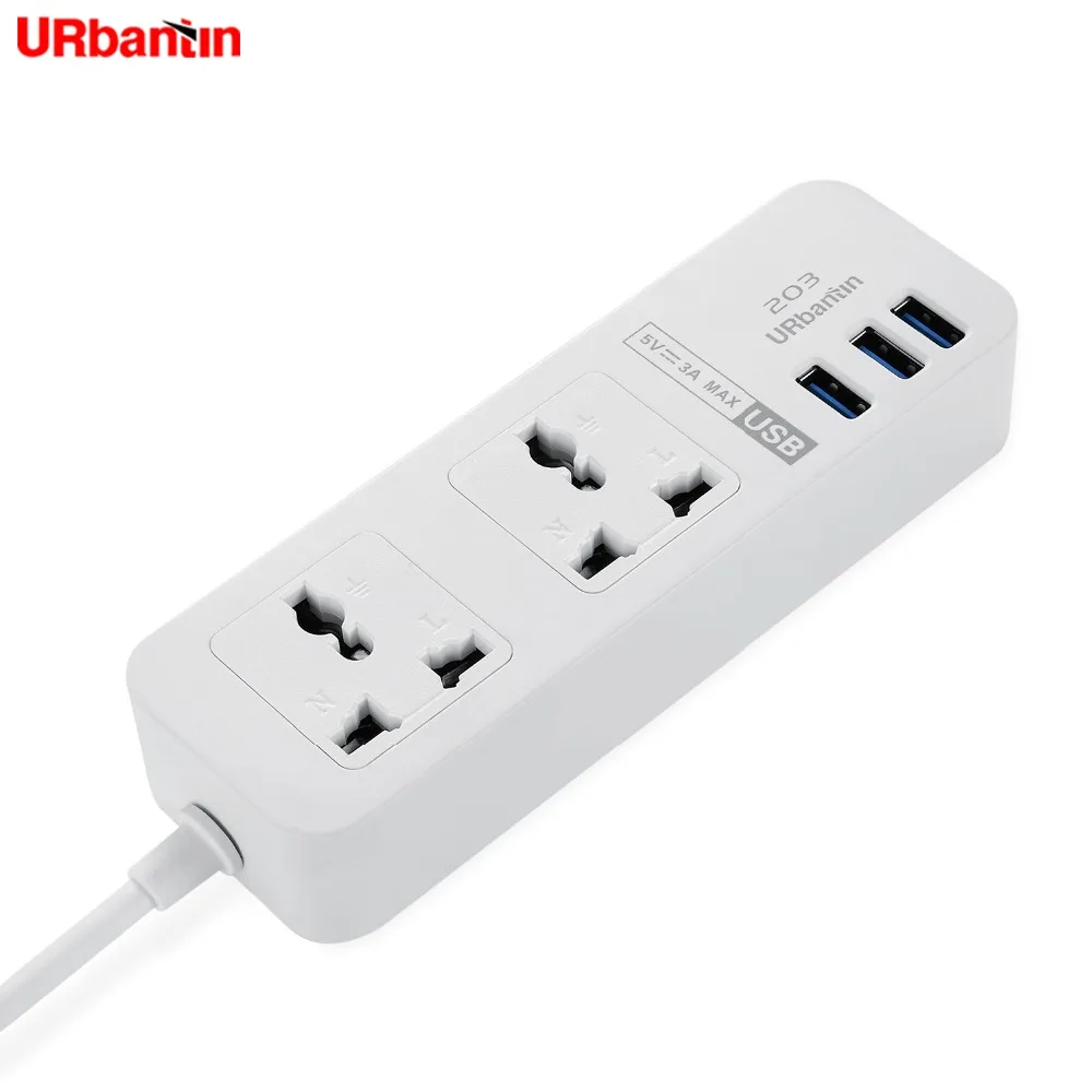 Мощность полосы умный дом электроники с 3 портами (стандарт Quick Charge Универсальный