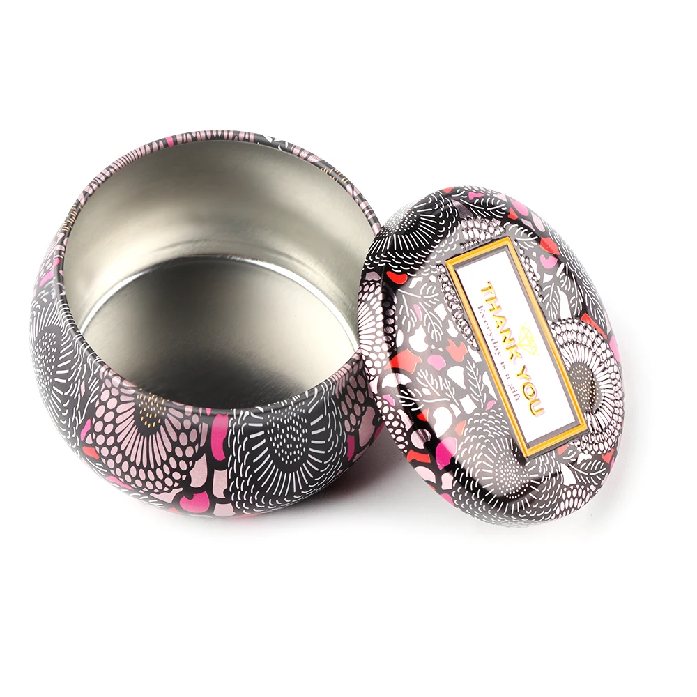 

Candle Jar Christmas Small Iron Box Gold-Plated European Tea Candy Jewelry Storage Box Wedding Favor Tin Box House Decor Display