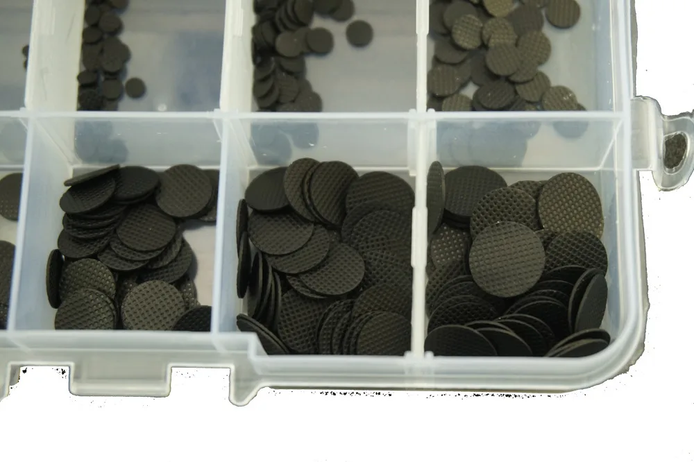 

100Pcs/Lot Conductive rubber Pad button contacts For Controllers Buttons Repair Part Spares