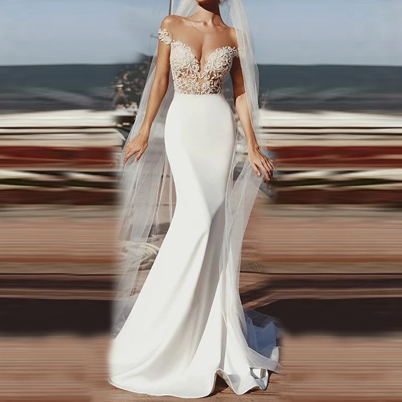 

Women Ladies Party Summer Deep V-Neck Gown Dress Fashion Bridesmaid Wedding Lace Sexy Stylish Pageant Cocktail