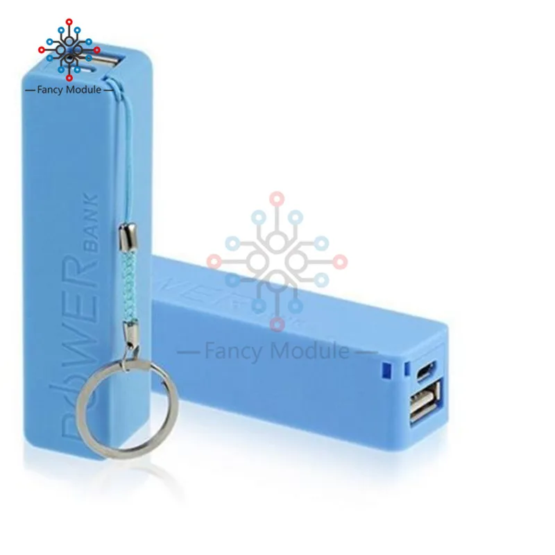 Новое поступление 1 шт USB Power Bank Case Kit 18650 зарядное устройство DIY Box Kit синий