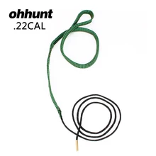 Ohhunt Hunting Bore Snake Gun Cleaning .22 Cal .221 .222 .223 i 5.56mm Boresnake Rifle Cleaner Kit