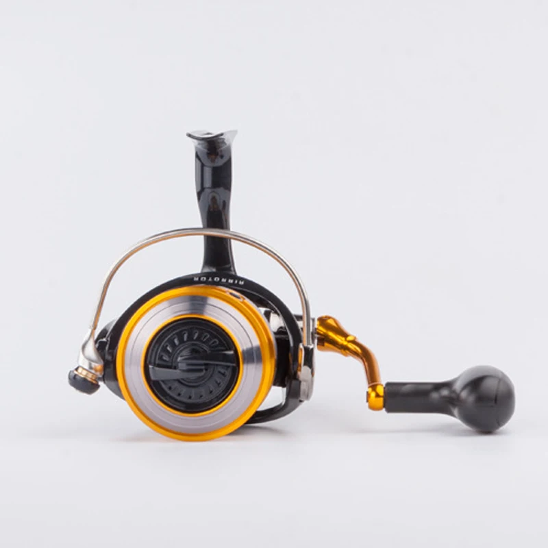 DAIWA оригинальная спиннинговая Рыболовная катушка Daiwa серии 5 шарикоподшипник соленой воды пресноводный Карп Фидер колеса с воздушным ротором