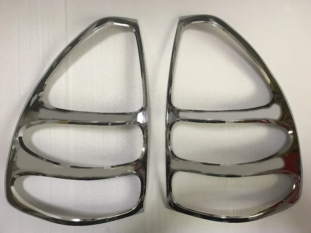 

ABS chrome design FOR Prado 120 accessory plate tail light rear lamp cover trim fit FOR toyota Prado fj120 2003 2004-2007 2008