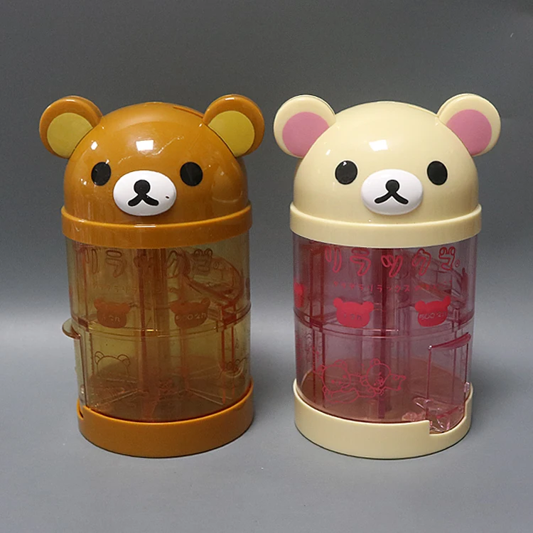 

Putitto Series Rilakkuma & Kiiroitori Bank Coin Box PVC Action Figure Toys Birthday Children Gift