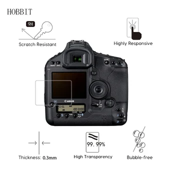 

2Pack For Canon Eos-1D Mark IV 1DIV 4311D 0.3mm 2.5D 9H Clear Tempered Glass Screen Protector Digital Camera Anti-Scratch Film