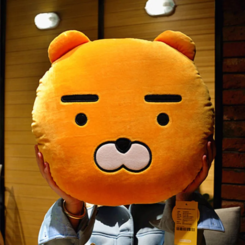 

40cm Kakao Friends Stuffed Plush Toys V GIRL Same Style Cushions Ryan Pillow Doll