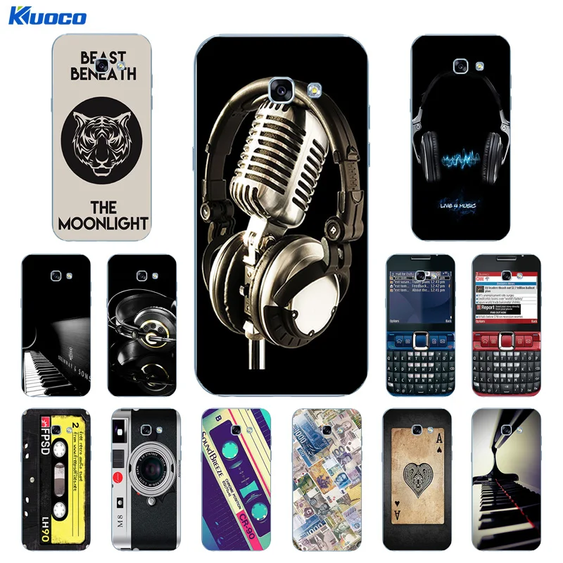for Samsung A5 2017 Case Soft Silicone Phone Life Printing Cover Fundas Galaxy SM-A520 A520F Coque |