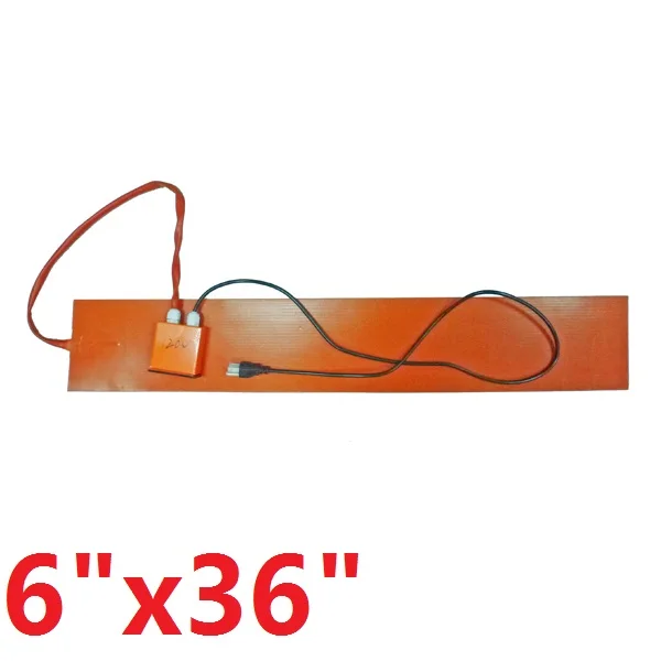 6" X 36" 650W 220V Silicone Heat Thermal Blanket Guitar Side Bending Heated Blanket w