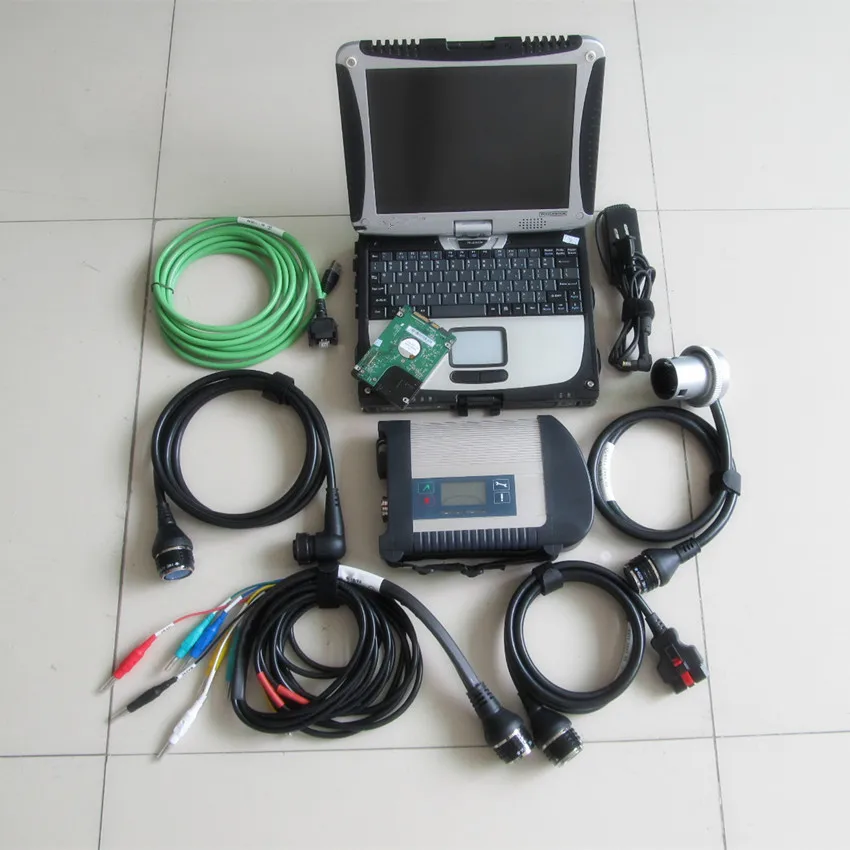 

wifi mb star c4 with hdd software 2017.05 newest with laptop toughbook cf19 diagnostic tool for cars & trucks full set