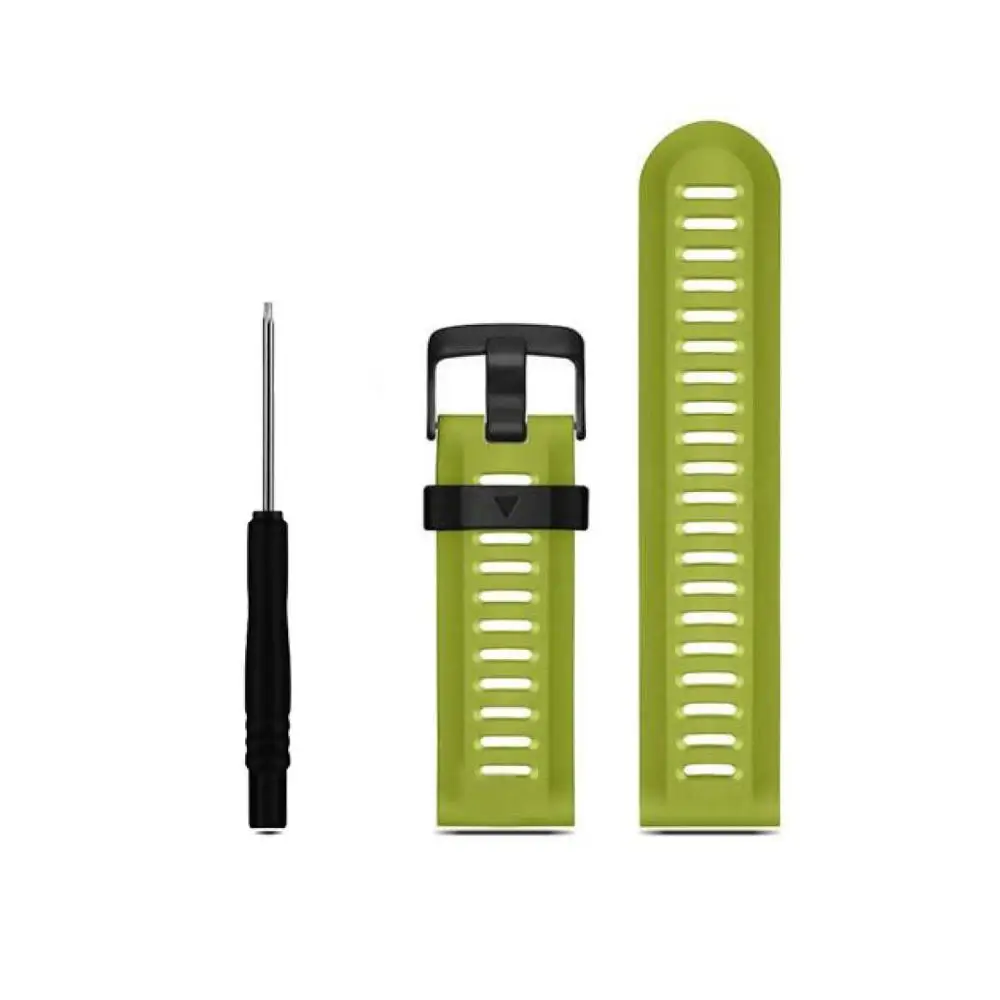 Outdoor Sport Silicone Watch Strap Kit with Tools - 26mm Watchband