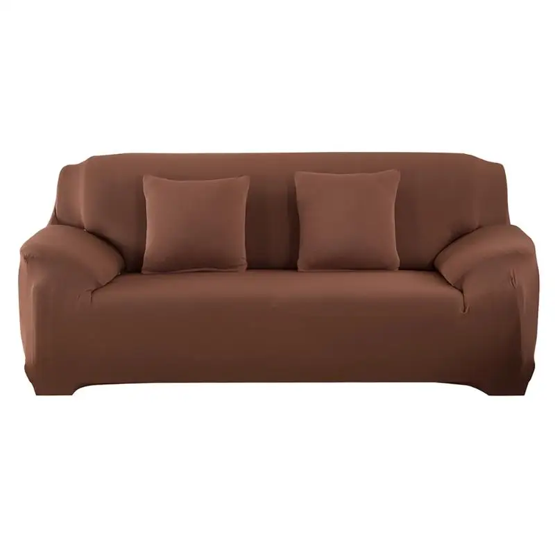 Чехол для дивана из полиэфирного волокна для гостиной, сплошной цвет, мягкий, все включено, тканевый чехол, эластичный чехол для дивана, чехол для дивана