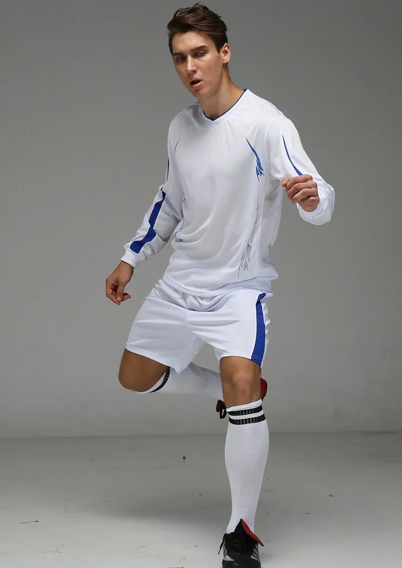 Camisa de futebol майки спортивные наборы для ухода за кожей для мужчин тренировочные костюмы взрослых Мужской Футбол Униформа с короткими рукавами maillot de foot