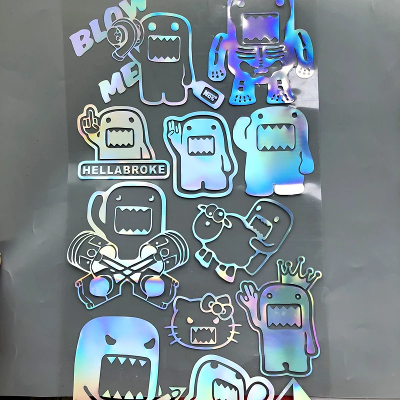 Domo Kun японский винил JDM Graphic Car Truck декор для окон наклейка высечка Виниловая