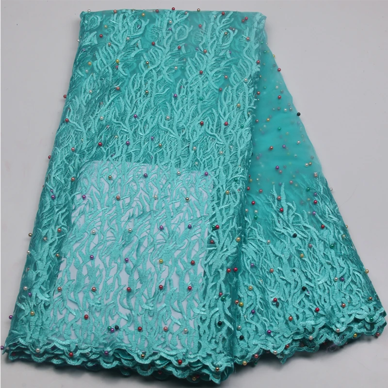 

2017 High Quality wine color French Lace Fabric With Stones and beads African Lace Fabric for Nigerian Wedding NA651B-1