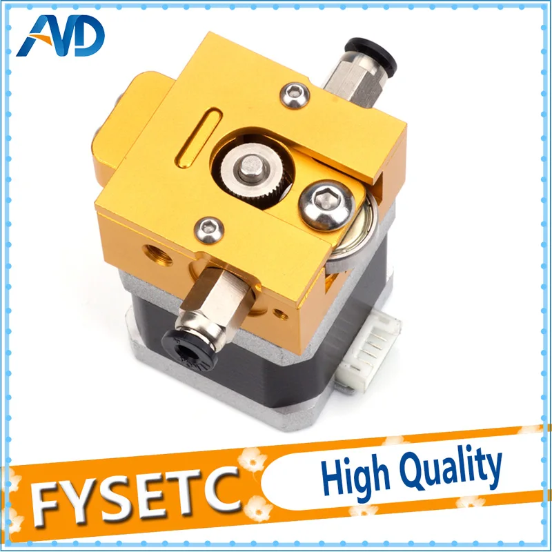 1Set DIY Bulldog Gold All-metal Extruder For 1.75mm Compatible J-head MK8 Remote Proximity 3D Printer | Компьютеры и офис