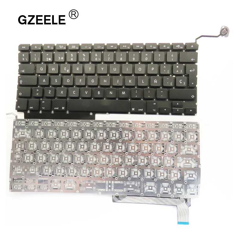 

New Spain Laptop keyboard FOR Macbook Pro 15" A1286 MB985 MB986 MC371 MC372 MC373 MC721 MC723 MD103 MD104 SP layout 2009-2012