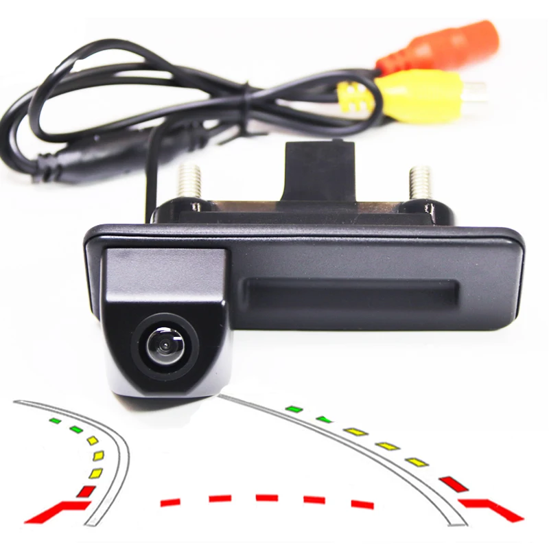 

Trunk handle car Rear View parking backup Camera for Skoda Roomster Fabia Octavia Yeti superb for Audi A1 Reversing Assistance