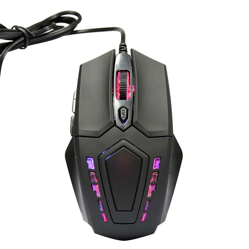 

Simpelstone 3200 DPI 6D Buttons LED Wired Gaming Mouse For PC Laptop Nov1