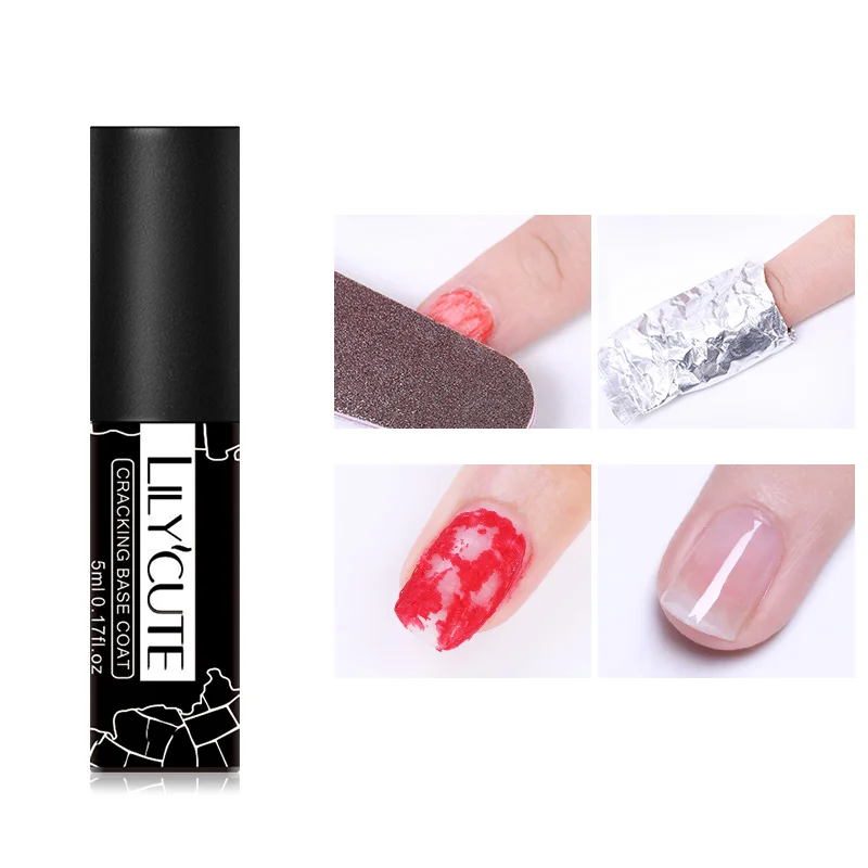 

LILYCUTE Base Coat Non Cleanse Increased Durability Tops Removable Primer Barrier Pigment For UV Gel Varnish Nail Polish