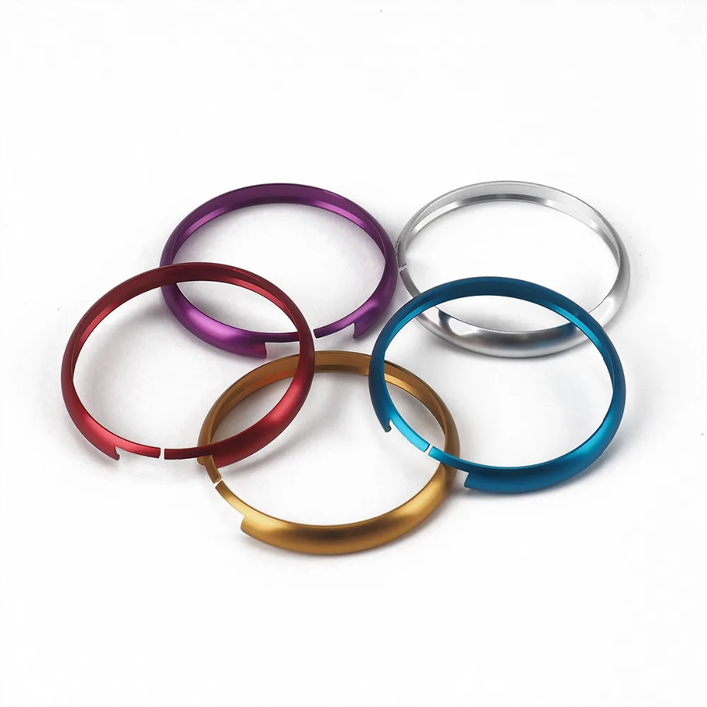 

Aluminum Colorful Smart Key Trinket Rings Protection Case Cover for BMW MINI Cooper R55 R56 R57 Car Accessories