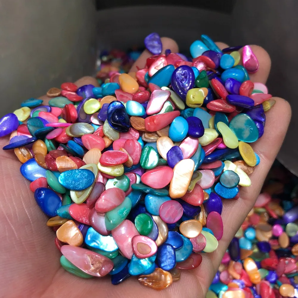 Natural mineral crystal mixed gemstone polishing gravel decoration stone aquarium essential