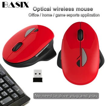 

Basix 2.4Ghz Wireless Mouse with battery 1200 DPI mini mice wireless Computer Mouse for Mac PC Laptop