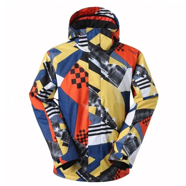 Cheap Professional Ski Jacket Men Snowboard Jacket Windproof Waterproof Snow Wear Snow Clothes Warm