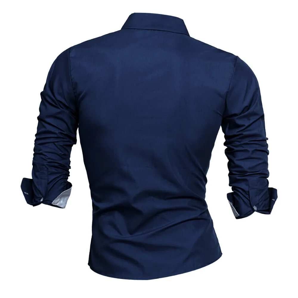 #4 DROPSHIP 2018 NEW HOT Fashion Men's Autumn Casual Formal Solid Slim Fit Long Sleeve Dress Shirt Top Blouse Freeship HTB14sVFhsbpK1RjSZFyq6x qFXa8 - #4 DROPSHIP 2018 NEW HOT Fashion Men's Autumn Casual Formal Solid Slim Fit Long Sleeve Dress Shirt Top Blouse Freeship