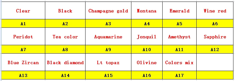Navette gold claw A1-A17