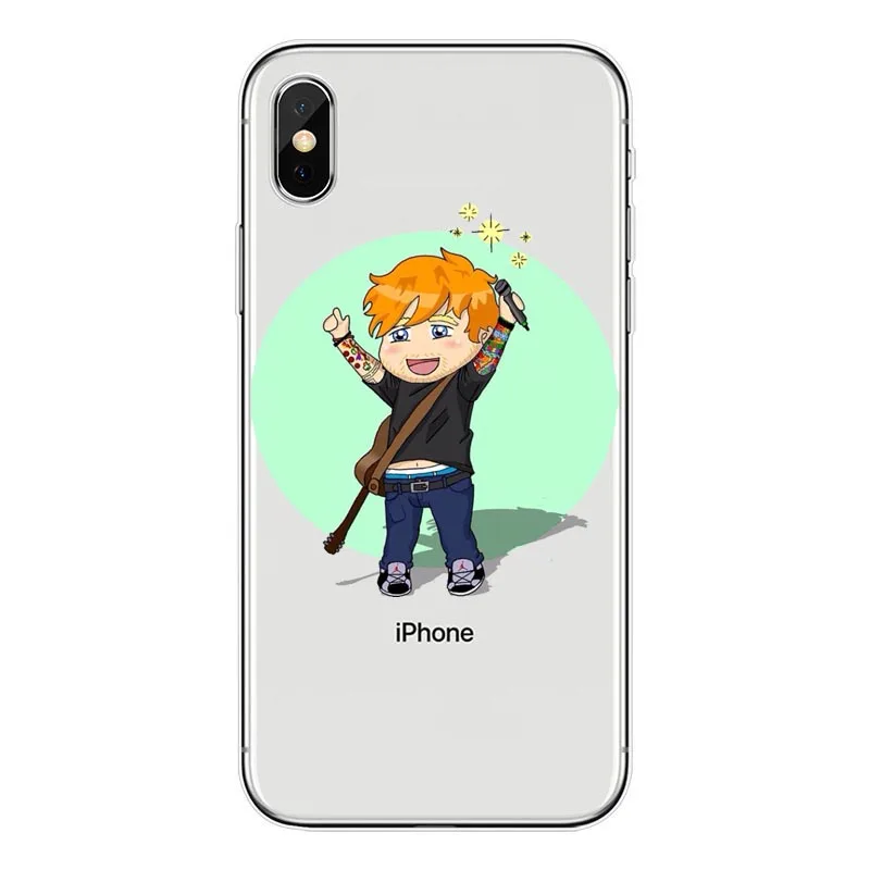 Ed Sheeran Hard Coque Shell Phone Case for iPhone8Plus 8 7 7 Plus 6 6S Plus XS XR XSMAX 5S SE Edward Christopher Sheeran Cover
