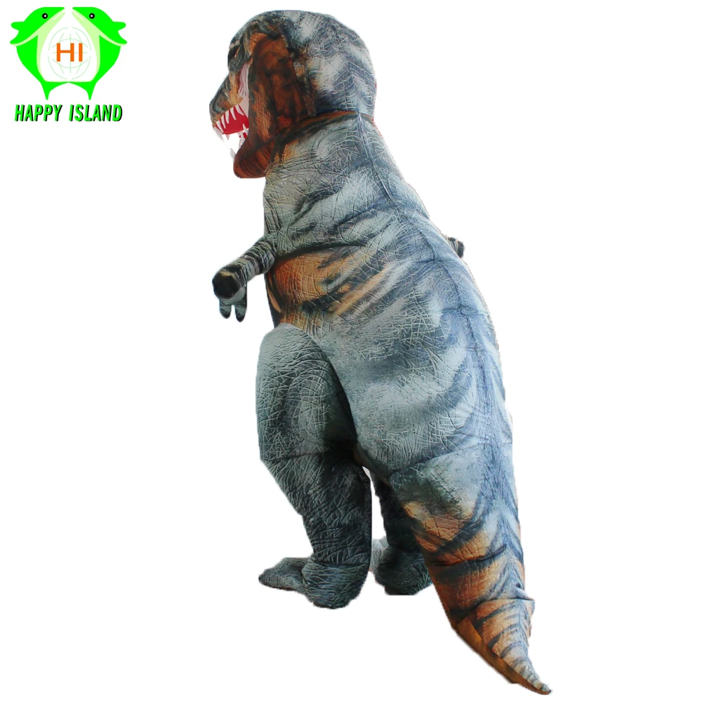 Гигантские надувные костюмы динозавра для взрослых костюм талисмана t rex на